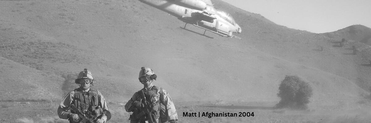 Matt in Afghanistan
